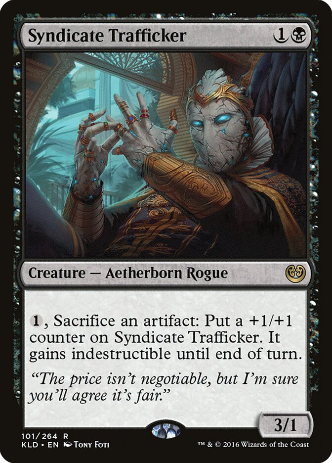 Syndicate Trafficker — Kaladesh (KLD) #101