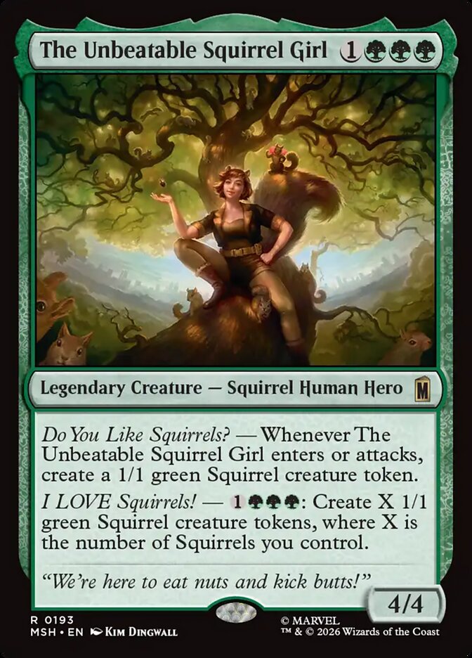 The Unbeatable Squirrel Girl — Marvel Super Heroes (MSH) #193