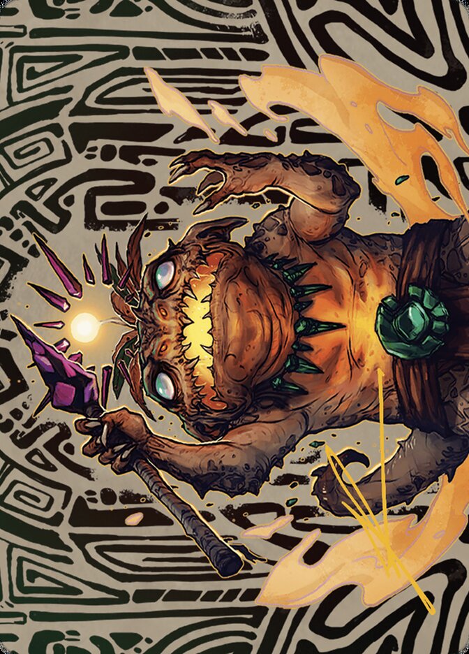 Zoyowa Lava-Tongue // Zoyowa Lava-Tongue — The Lost Caverns of Ixalan Art Series (ALCI) #54