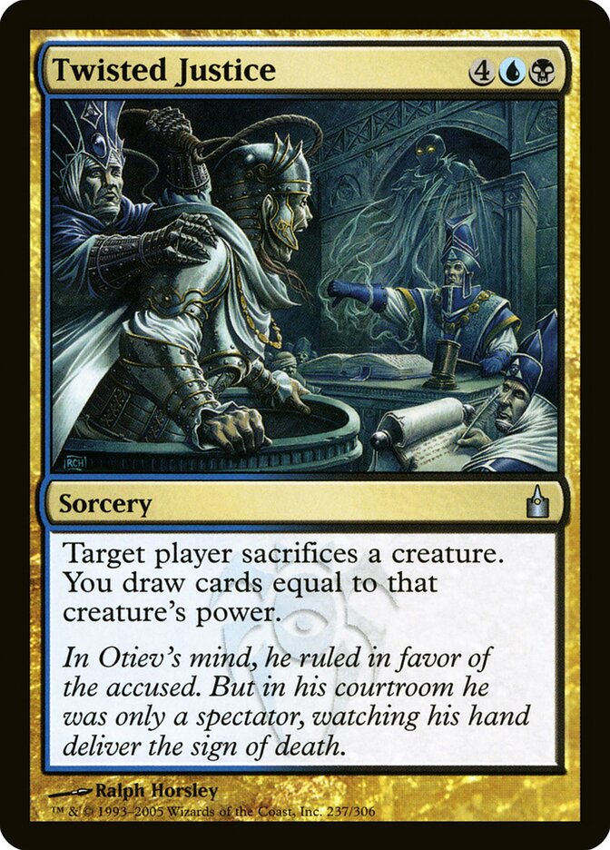 Twisted Justice — Ravnica: City of Guilds (RAV) #237