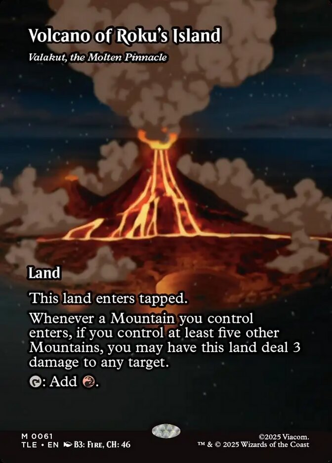 Valakut, the Molten Pinnacle — Avatar: The Last Airbender Eternal (TLE) #61