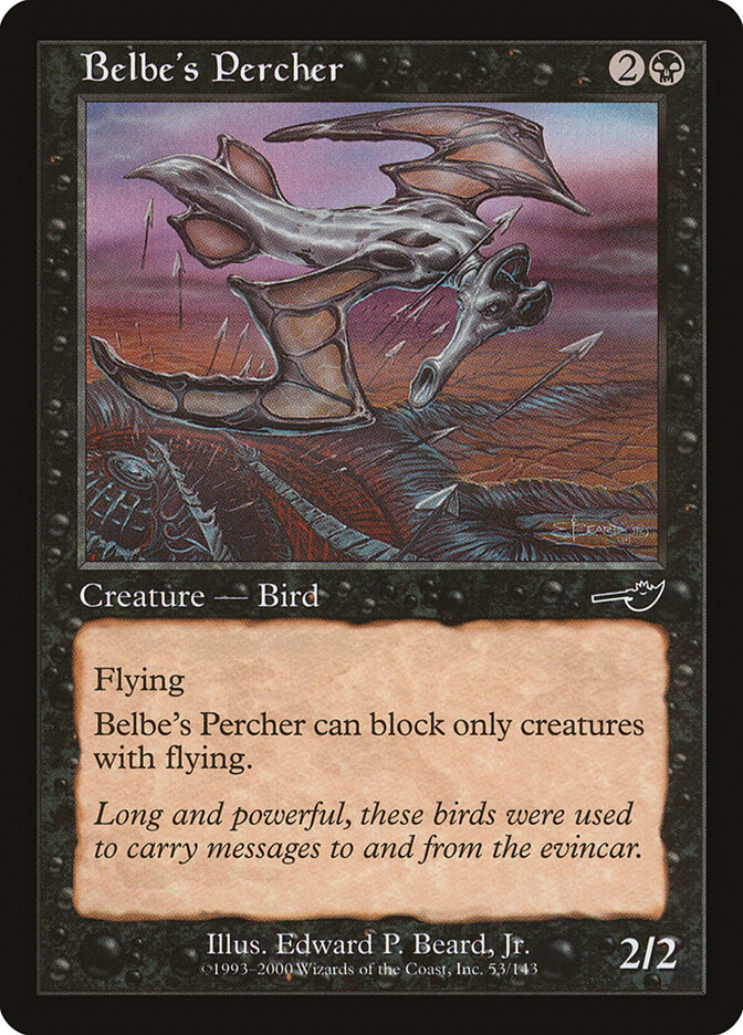 Belbe's Percher — Nemesis (NEM) #53