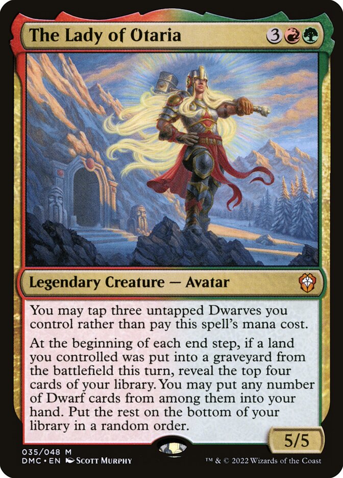 The Lady of Otaria — Dominaria United Commander (DMC) #35