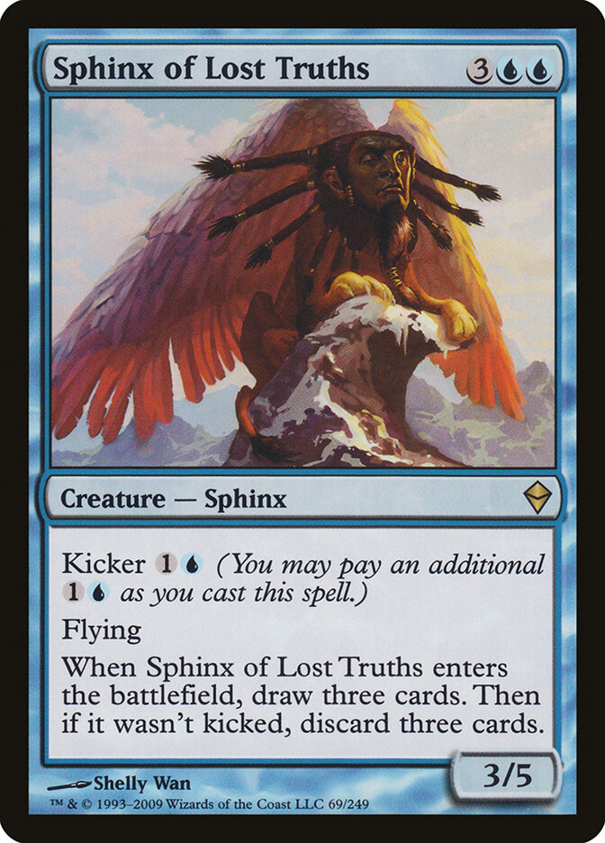 Sphinx of Lost Truths — Zendikar (ZEN) #69