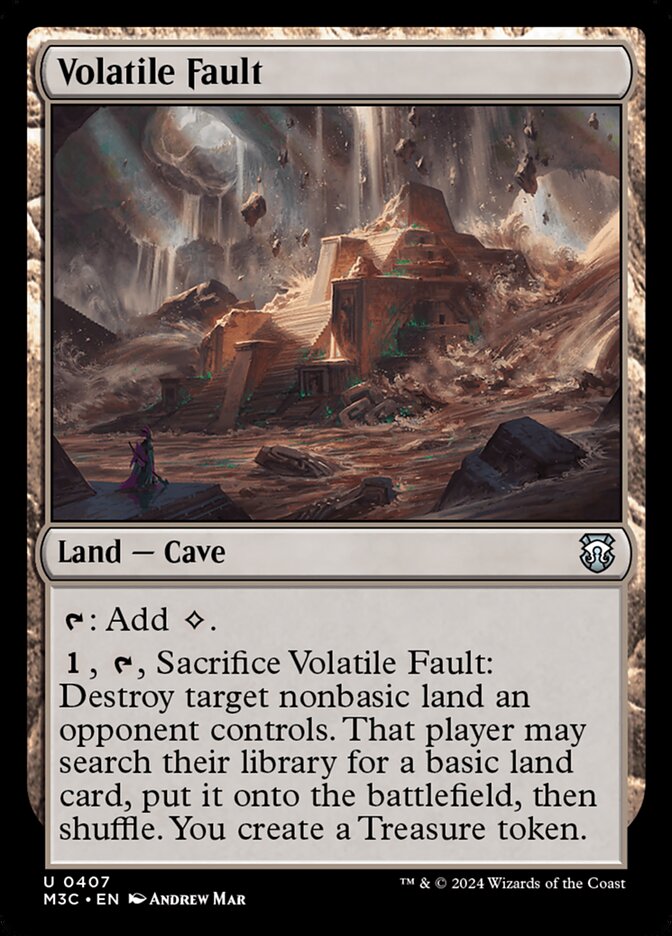 Volatile Fault — Modern Horizons 3 Commander (M3C) #407