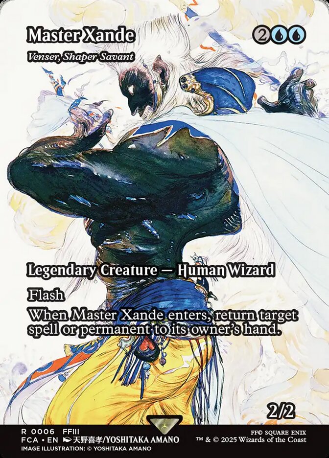 Venser, Shaper Savant — Final Fantasy: Through the Ages (FCA) #6