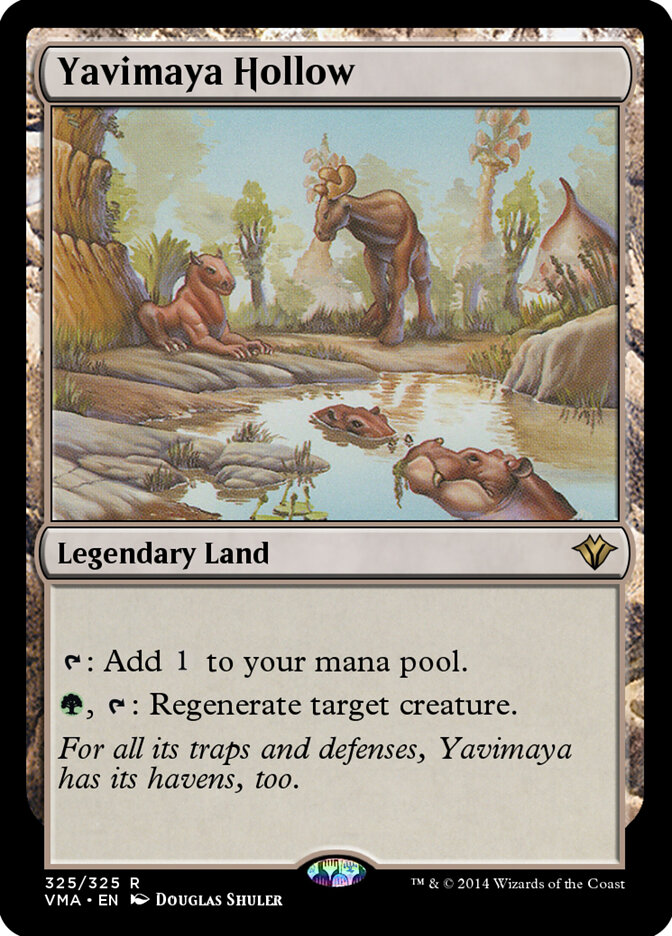 Yavimaya Hollow — Vintage Masters (VMA) #325