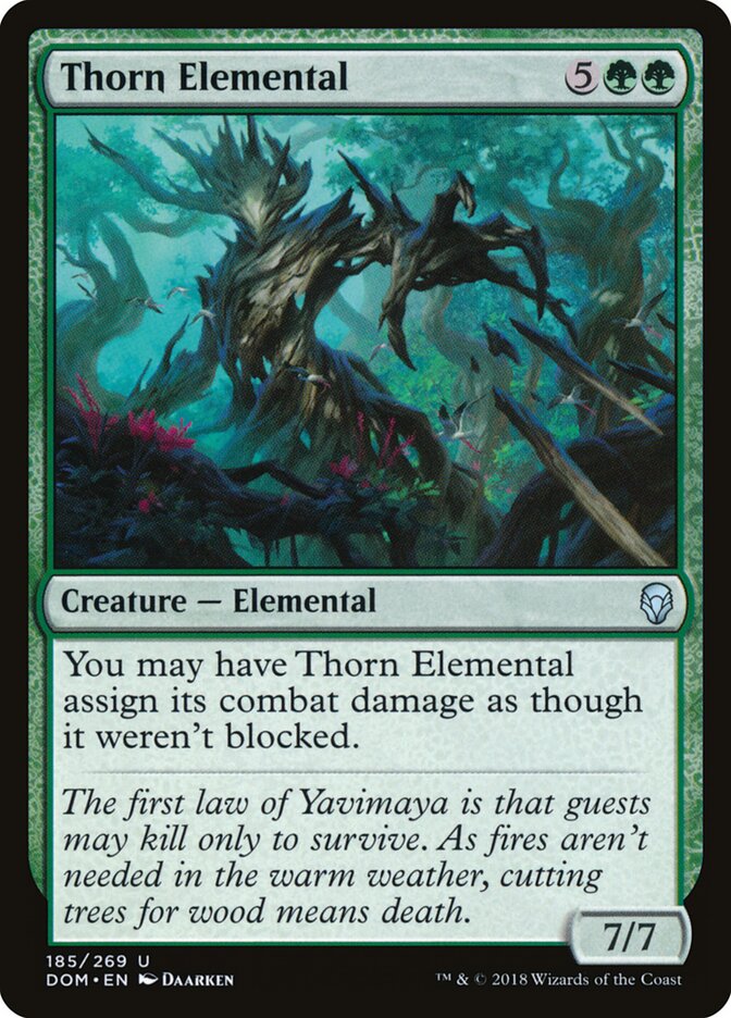 Thorn Elemental — Dominaria (DOM) #185