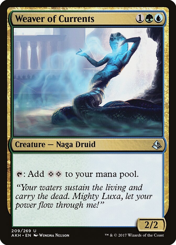 Weaver of Currents — Amonkhet (AKH) #209
