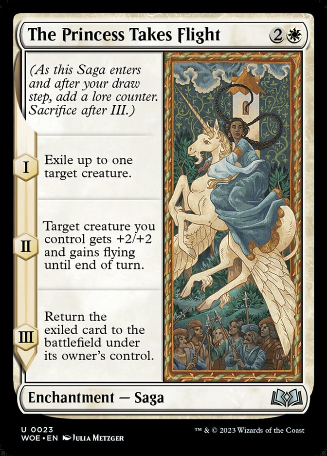 The Princess Takes Flight — Wilds of Eldraine (WOE) #23
