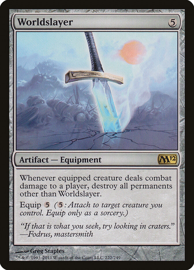 Worldslayer — Magic 2012 (M12) #222