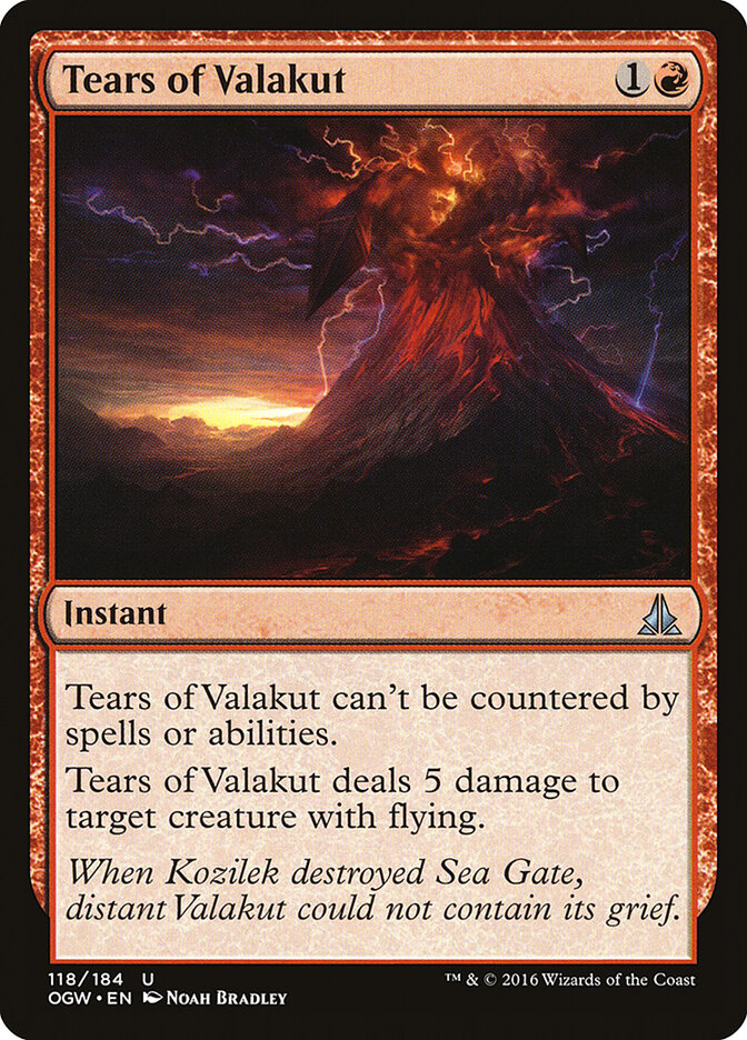 Tears of Valakut — Oath of the Gatewatch (OGW) #118