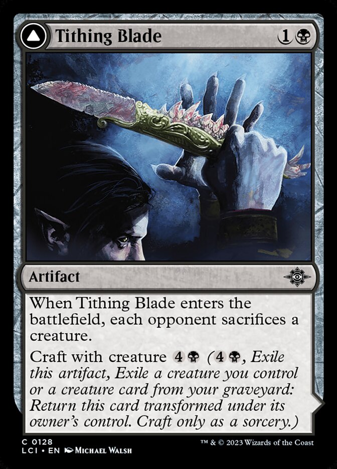 Tithing Blade // Consuming Sepulcher — The Lost Caverns of Ixalan (LCI) #128
