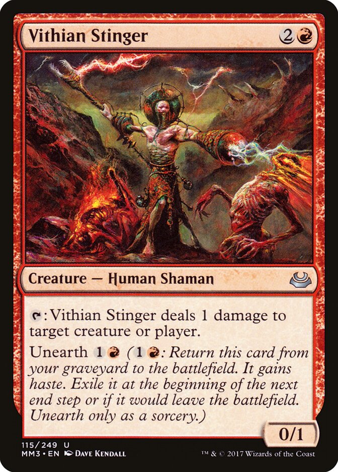 Vithian Stinger — Modern Masters 2017 (MM3) #115