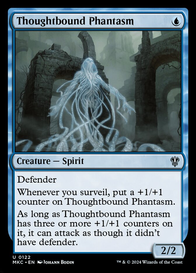 Thoughtbound Phantasm — Murders at Karlov Manor Commander (MKC) #122