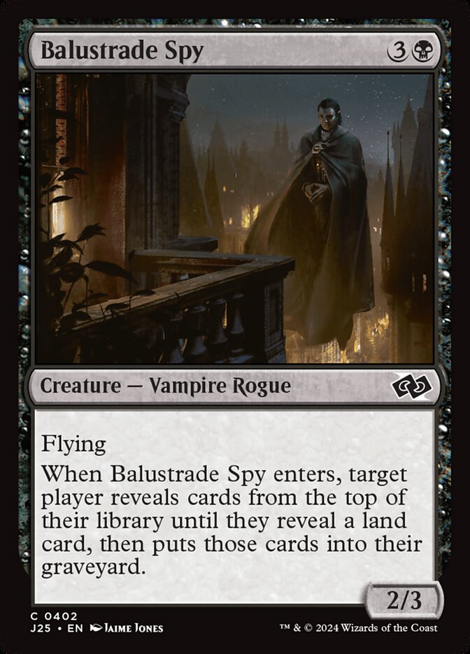 Balustrade Spy — Foundations Jumpstart (J25) #402