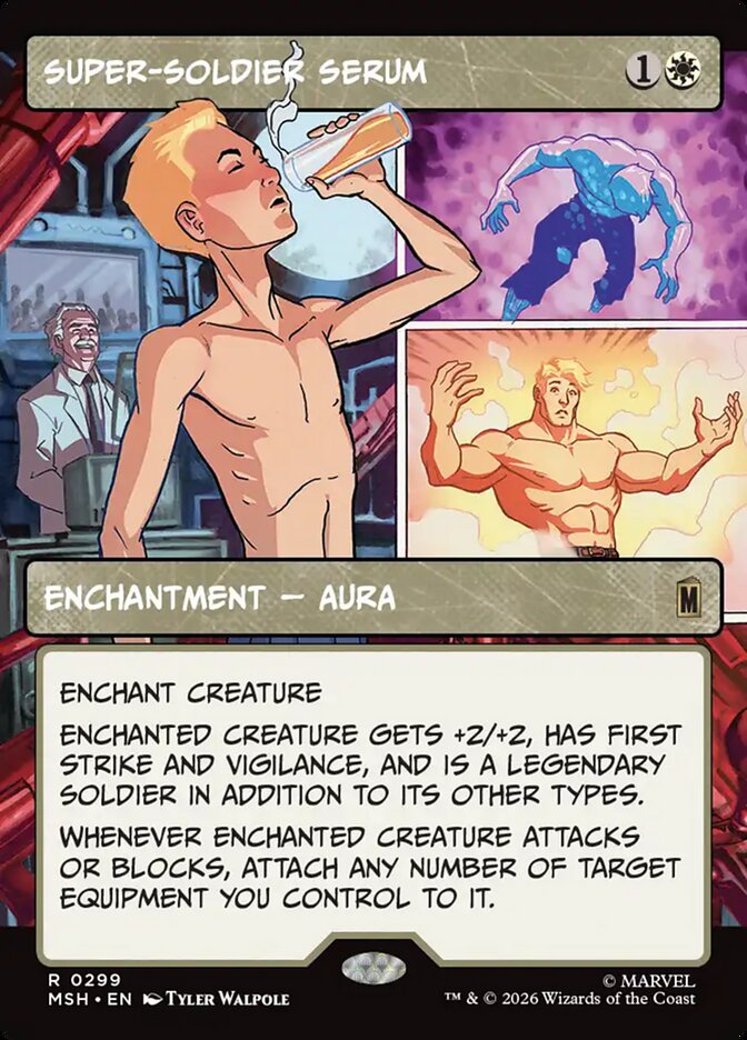Super-Soldier Serum — Marvel Super Heroes (MSH) #299