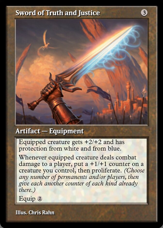 Sword of Truth and Justice — Magic Online Promos (PRM) #91367