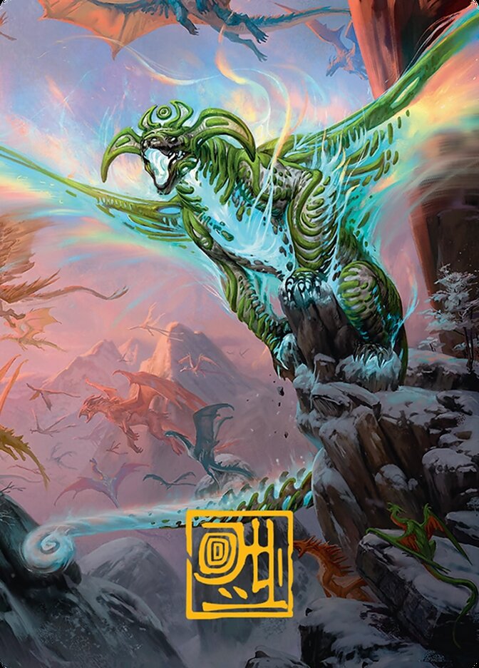 Ureni of the Unwritten // Ureni of the Unwritten — Tarkir: Dragonstorm Art Series (ATDM) #51