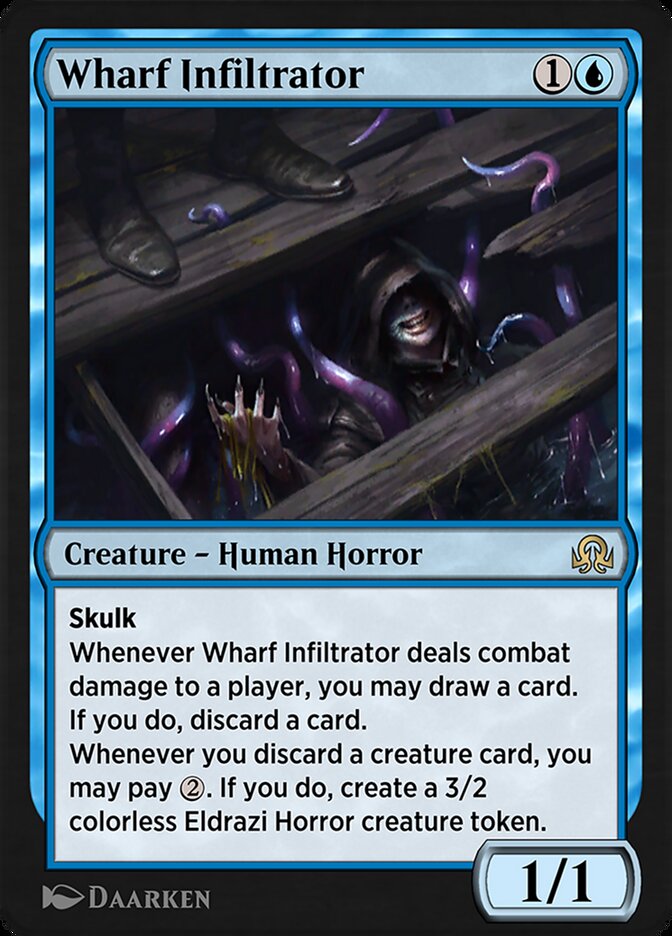 Wharf Infiltrator — Shadows over Innistrad Remastered (SIR) #96