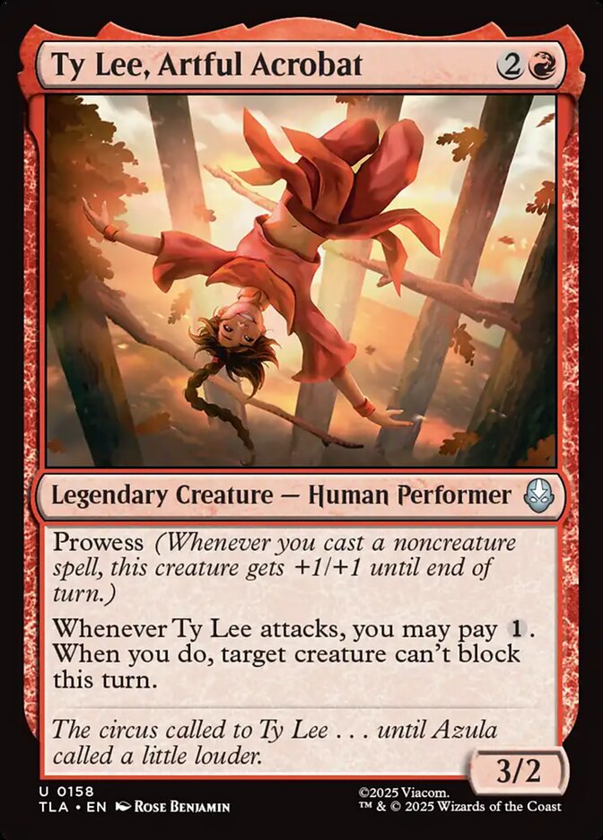 Ty Lee, Artful Acrobat — Avatar: The Last Airbender (TLA) #158