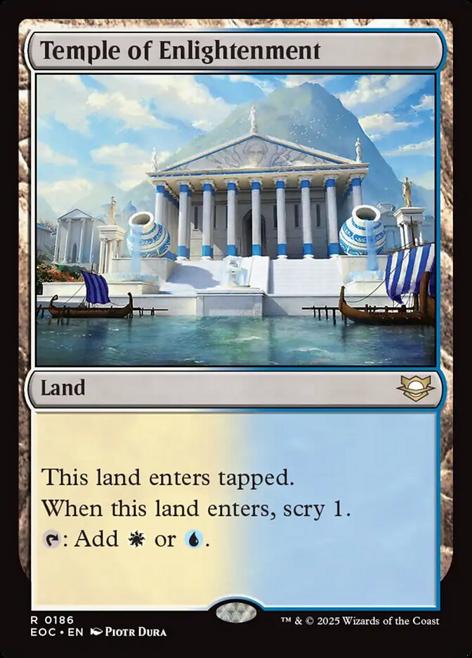 Temple of Enlightenment — Edge of Eternities Commander (EOC) #186