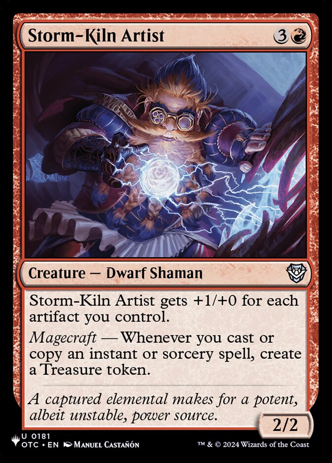 Storm-Kiln Artist — The List (PLST) #OTC-181
