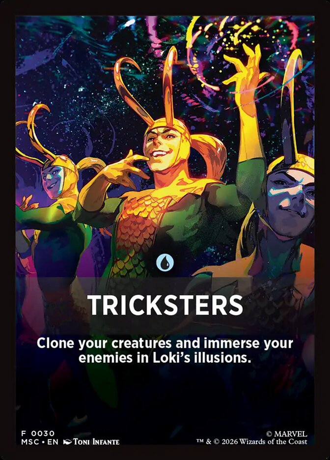 Tricksters — Marvel Super Heroes Jumpstart Front Cards (FMSC) #30