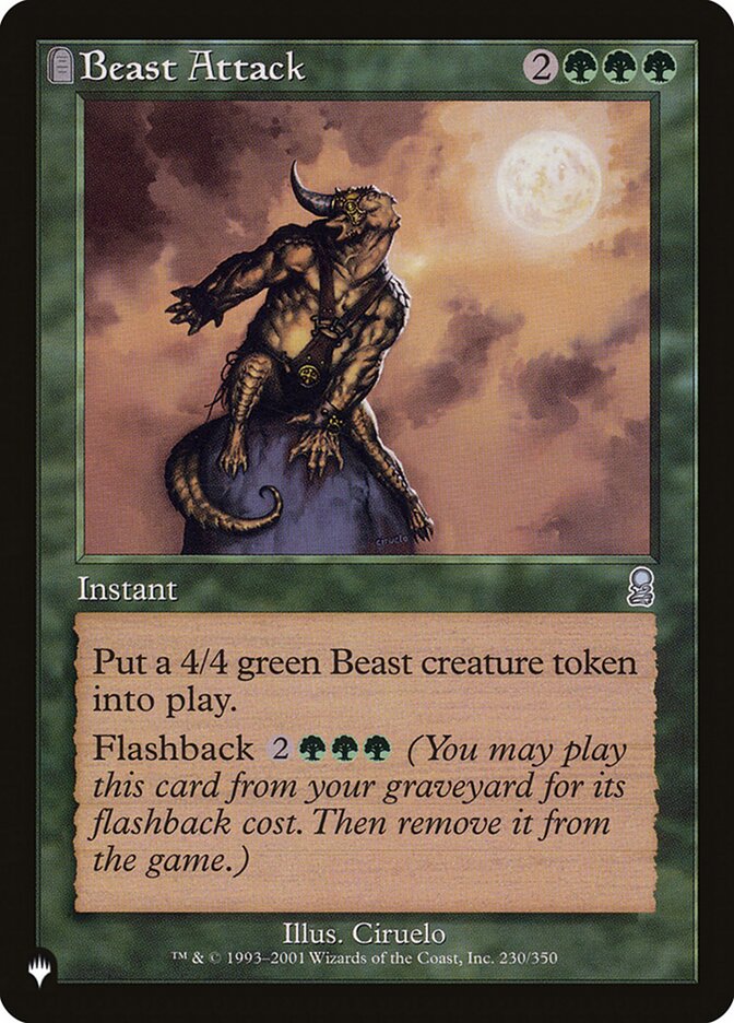 Beast Attack — The List (PLST) #ODY-230