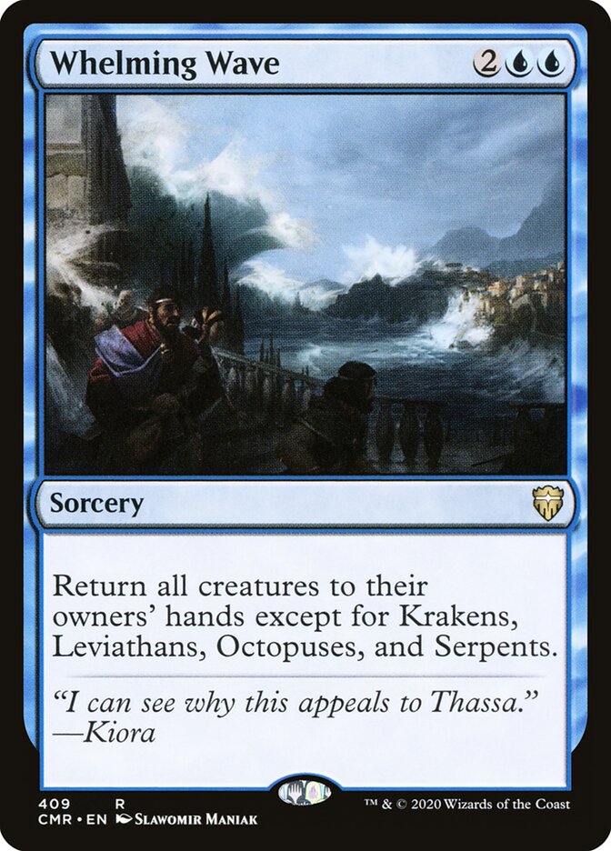 Whelming Wave — Commander Legends (CMR) #409