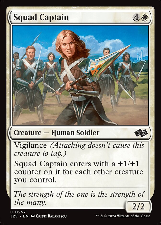 Squad Captain — Foundations Jumpstart (J25) #257