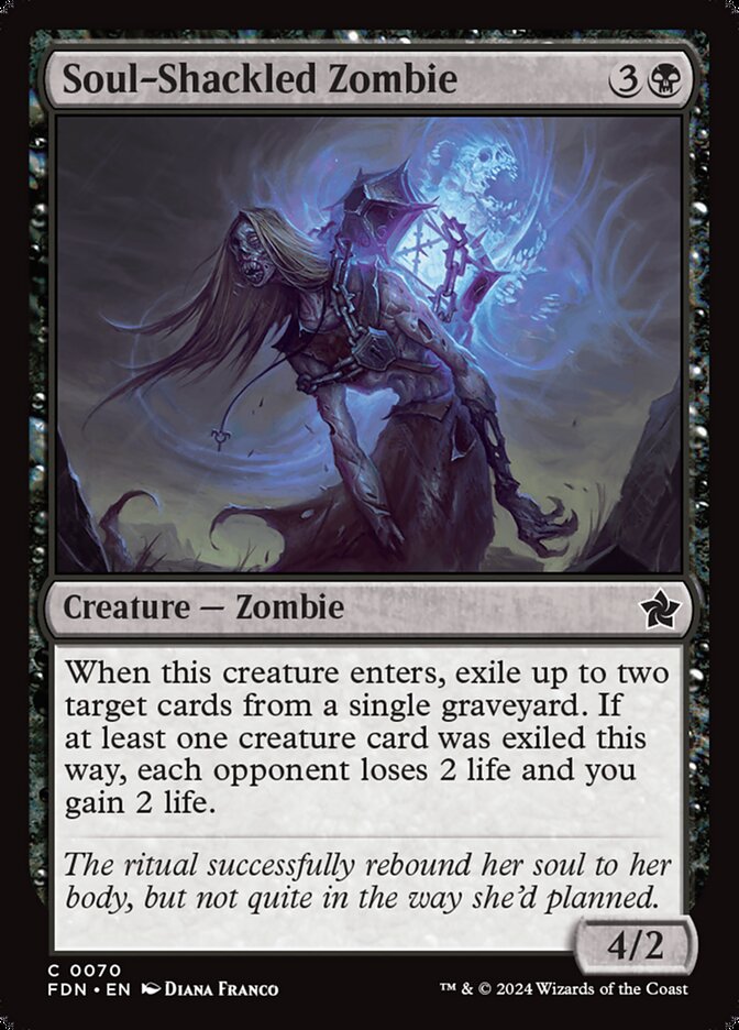 Soul-Shackled Zombie — Foundations (FDN) #70