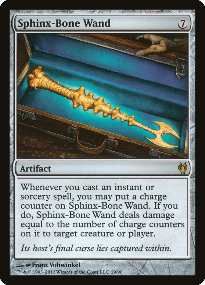 Sphinx-Bone Wand — Duel Decks: Izzet vs. Golgari (DDJ) #29
