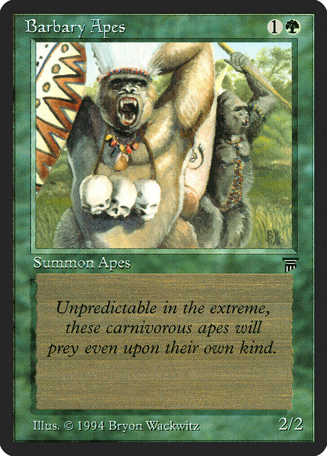 Barbary Apes — Legends (LEG) #176