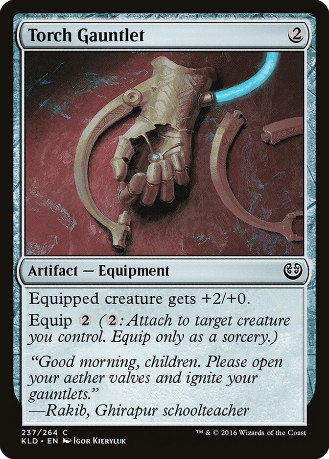 Torch Gauntlet — Kaladesh (KLD) #237