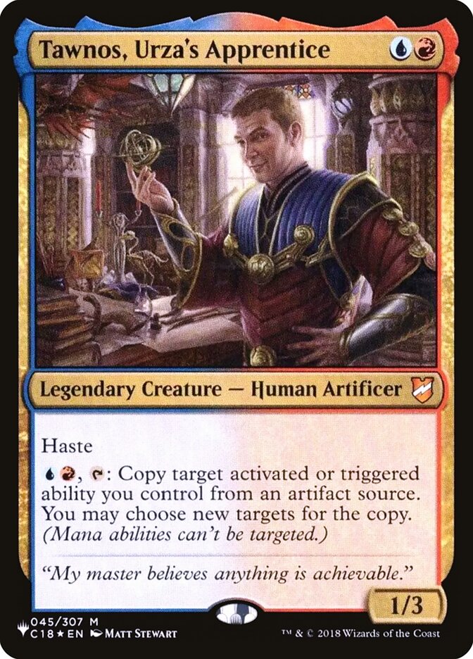 Tawnos, Urza's Apprentice — The List (PLST) #C18-45