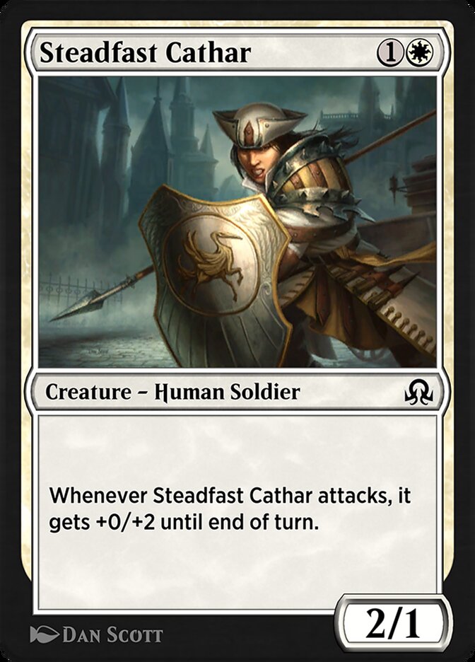 Steadfast Cathar — Shadows over Innistrad Remastered (SIR) #46