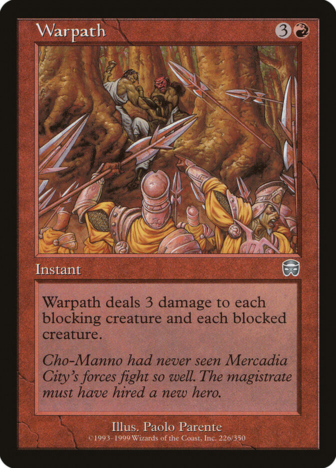 Warpath — Mercadian Masques (MMQ) #226