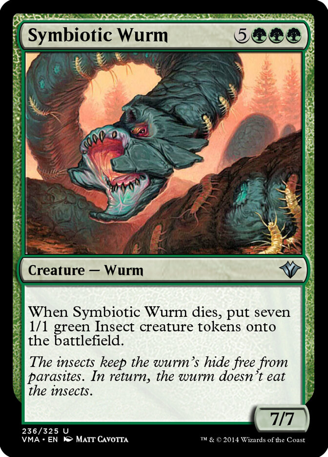Symbiotic Wurm — Vintage Masters (VMA) #236
