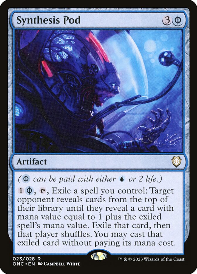 Synthesis Pod — Phyrexia: All Will Be One Commander (ONC) #23