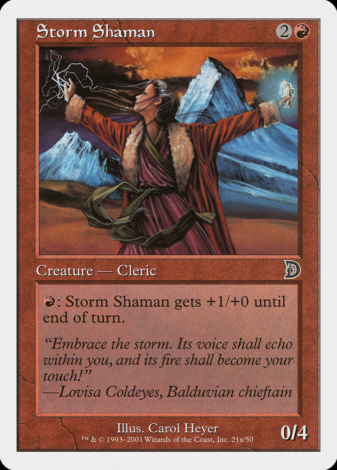 Storm Shaman — Deckmasters (DKM) #21a