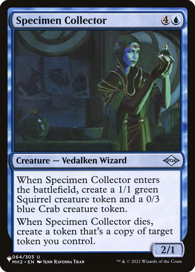 Specimen Collector — The List (PLST) #MH2-64