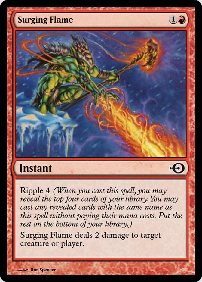 Surging Flame — Magic Online Promos (PRM) #35178