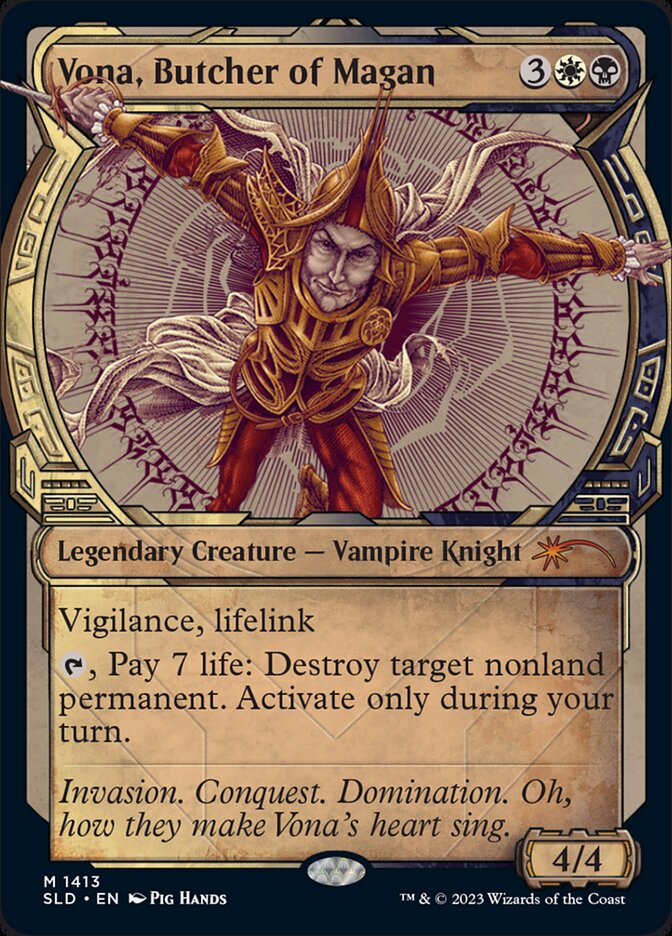 Vona, Butcher of Magan — Secret Lair Drop (SLD) #1413