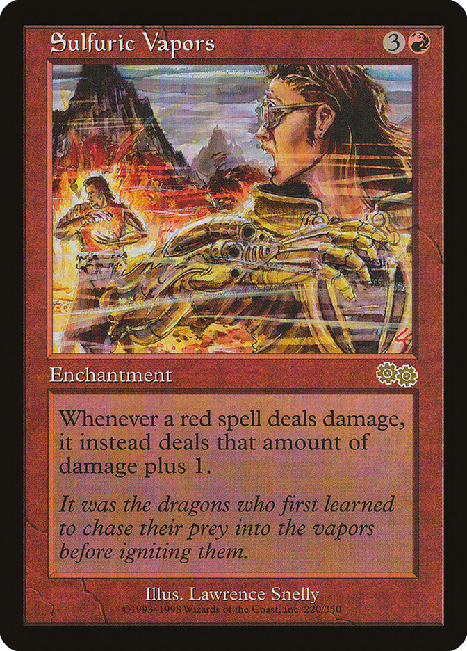 Sulfuric Vapors — Urza's Saga (USG) #220