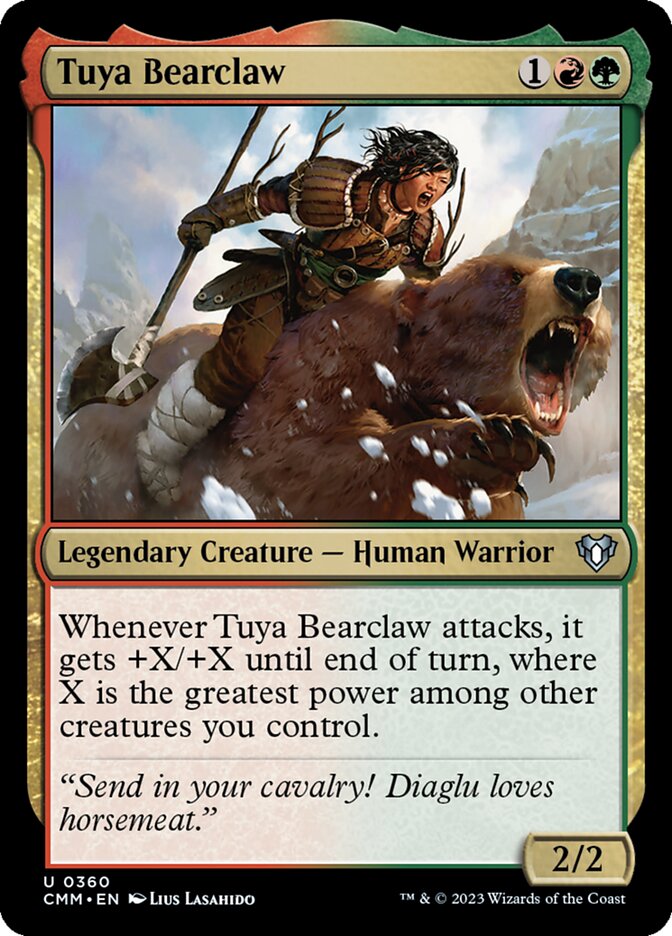 Tuya Bearclaw — Commander Masters (CMM) #360
