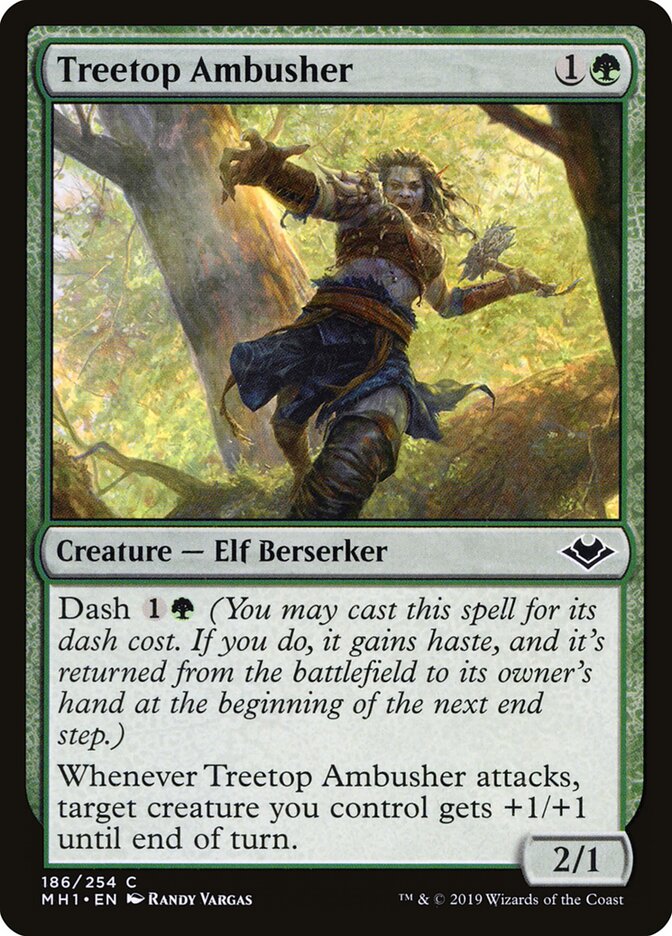 Treetop Ambusher — Modern Horizons (MH1) #186