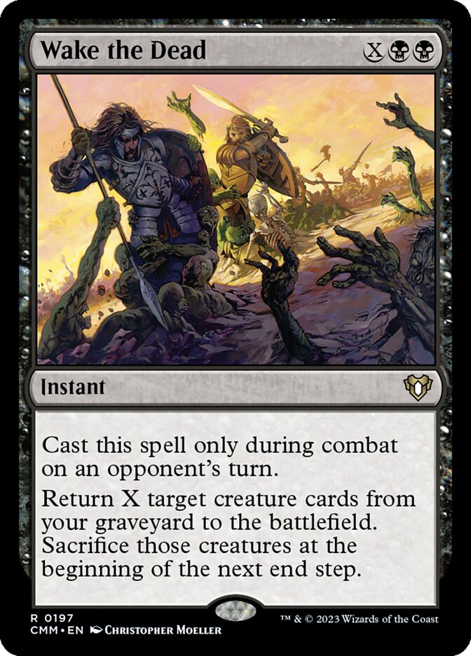 Wake the Dead — Commander Masters (CMM) #197