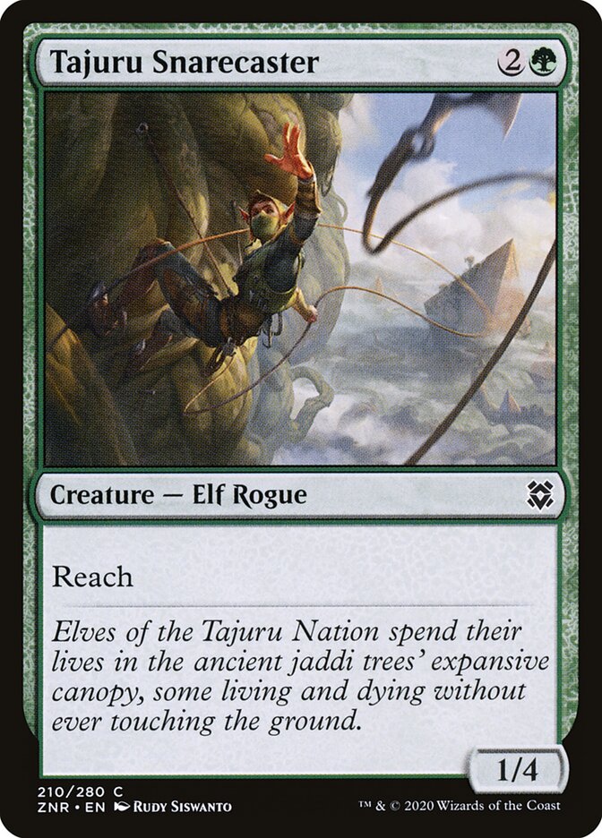 Tajuru Snarecaster — Zendikar Rising (ZNR) #210