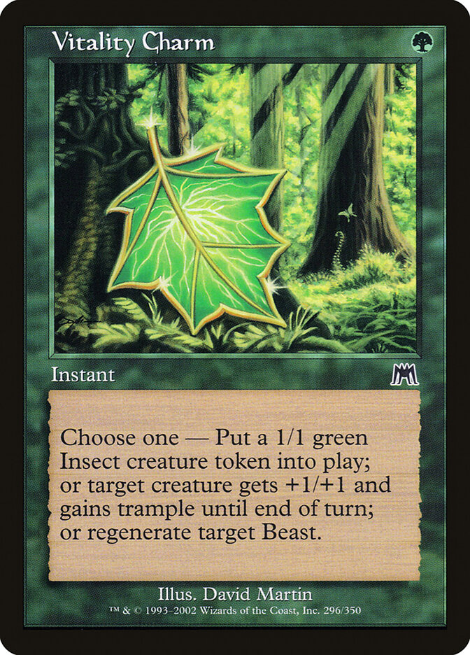 Vitality Charm — Onslaught (ONS) #296